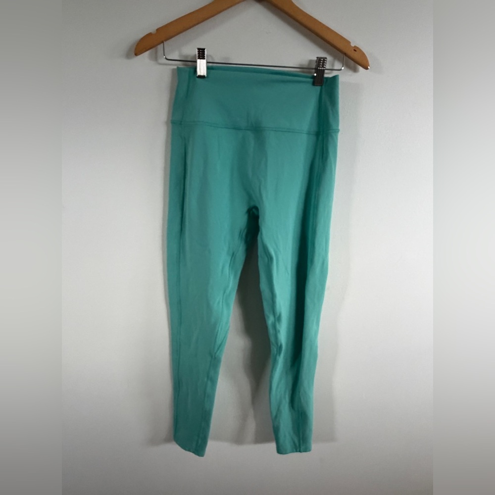 l*space Teal Leggings athletic yoga pants women’s large seamless front